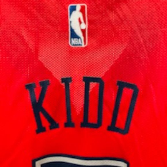 New Jersey Nets Jason Kidd Basketball Jersey Men's XL # 5 Reebok - Picture 5 of 5